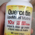 *Natural Factors Quercetin LipoMicel Matrix 60 softgels Exp 10/24 #3787