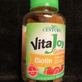 BIOTIN Gummies - 21st Century - VitaJoy 5000mcg - Strawberry Flavor - 120 Count