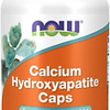 NOW Supplements, Calcium Hydroxyapatite Caps, Supports Bone Health*, 120 Caps
