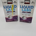 2x Force Factor Liquid Labs Sleep Electrolyte Berry Drink Mix 20 Packs EXP 2025