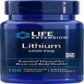 Lithium, 1000 mcg, 100 capsules