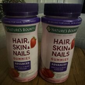2 Nature's Bounty Hair, Skin & Nails Gummies Advanced - 160 Total Ex 11/25