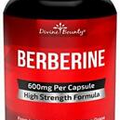 Pure Berberine Complex - 600mg Per Capsule Berberine HCl Supplement - 60
