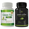 Green Tea & Coffee Bean Extract Metabolism Booster Weight Loss Dietary Capsules