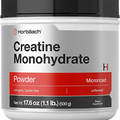 Creatine Monohydrate Powder 17.6 oz Non-GMO & Gluten Free Supplement by Horbaach