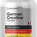 German Creatine Powder 1000G (2.2LB), Creapure Monohydrate Powder, by Horbaach