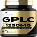 GPLC 1250 mg 60 Capsules | Glycine Propionyl-L-Carnitine HCL | by Carlyle