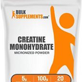 BULKSUPPLEMENTS.COM Creatine Monohydrate Powder - Micronized Creatine Monohyd...