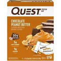 Quest Protein Bar, Gluten Free, Low Carb Chocolate Peanut Butter, 20g Protein, 4