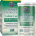 Garden of Life RAW Probiotics Colon Care Shelf Stable - 50 Billion CFU...