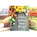 NEW 28 Day Diet Meal Planner + Two Unused Diabetic Cookbooks - Lot Of 3