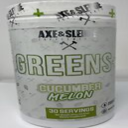 Axe & sledge Superfood Greens + Cucumber Melon  Exp 12/2024
