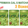 3X PRIMAYA Cal S Matcha Green Tea No Sugar Low Calories Weight Loss Slim Diet