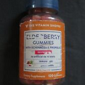 The Vitamin Shoppe Elderberry with Echinacea & Propolis 120 Gummies Raspberry ^8
