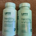 Love Wellness Healthy V Vitamins Candida Yeast Vaginal Support Sealed “Lot Of 2”