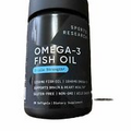 Sports Research Omega-3 Fish Oil Triple Strength 1250MG 30 Softgels Exp 06/26