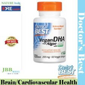 Doctor's Best Vegan DHA from Algae DHA 200 mg 60 Veggie Softgels