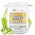 Alpha Lion Superhuman Intra Workout Powder for Men & Women, Amino Acids Drink, Muscle Recovery Supplement, BCAA Powder, Electrolytes & Hydration Mix (42 Servings, Lime Flavor)