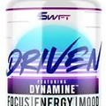 SWFT Stims DRIVEN Dynamine | Focus Energy Mood | Lab Tested 125mg | 30 Capsules