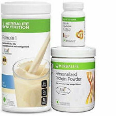 Herbal Life Formula 1 Kulfi With Personalized Protein Powder + Afresh Energy.