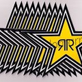 NEW (10) Rockstar Energy Star Decals Stickers LOT Official Authentic Merchandise
