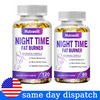 Night Time Fat Burner Weight Loss Capsules For Men & Women Appetite Suppressant
