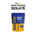 Biovitt Whey Protein Isolate Chocolate Flavor Powder Drink Gain Muscle 200g