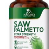 Saw Palmetto 1000mg - Premium Prostate Health Support Supplement for Men 60 Caps