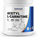 Acetyl L-Carnitine (ALCAR) 250 Grams Powder - 1G per Serving - 250 Se