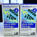 90 Capsules MotherLove More Milk Moringa Lactation 45 x2 Breastfeeding EXP 07/27