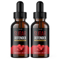 (2 Pack) Sugar Defender, Sugar Defender Blood Sugar Support Supplement (4oz)