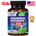 Magnesium Glycinate Tablets 250mg High Absorption Chelated by Health Nutrition