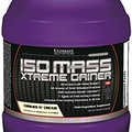 Ultimate Nutrition ISO Mass Xtreme Gainer, Weight Gainer Protein Powder with Creatine, 60 Grams of Protein, Whey Isolate Protein Powder for Lean Muscle Gain, 10 LBS with 30 Servings, Cookies N Cream