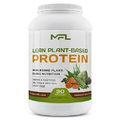 MUSCLE FOOD LABS MFL Vegan, Plant-Based Protein Powder l Gluten Free l Non Dairy l Non GMO l Lactose Free l Keto-Friendly | 2.12 lbs (Chocolate Lava)