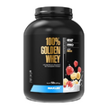Maxler 100% Golden Whey Protein - 24g of Protein per Serving - Premium Whey Protein Powder for Pre Post Workout - Fast-Absorbing Whey Concentrate, Isolate & Hydrolysate Blend - Strawberry Banana 5 lbs