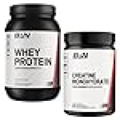 BARE PERFORMANCE NUTRITION BPN Creatine Monohydrate & Whey Protein Powder Bundle