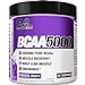 Evlution EVL BCAAs Amino Acids Powder - BCAA Powder Post Workout Recovery Drink and Stim Free Pre Workout Energy Drink Powder - 5g Branched Chain Amino Acids Supplement for Men - Furious Grape
