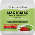 NaturalSlim Magicmag Magnesium Citrate Powder 8oz Strawberry Lime