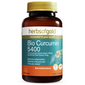 Herbs of Gold Bio Curcumin 5400 60 Tablets Anti-Inflammatory Mild Joint Pain