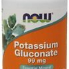 Now Foods Potassium Gluconate 99 mg 100 Tablet