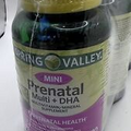Spring Valley Mini Prenatal Complete Multivitamin Multi + DHA 120 Mini Softgels