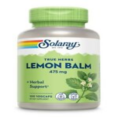Solaray Lemon Balm Herb 475mg 100 Capsule