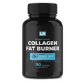 Multi-Collagen Fat Burner, Glow Skin +Weight Loss, 90 ct