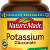 Nature Made Potassium Gluconate 550 mg 100 Tabs