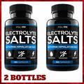 2 Bottles ELECTROLYTE SALT TABLETS Replacement Supplement 100ct Each By POLYFIT
