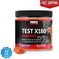 Force Factor Test X180 Gummies Testosterone Booster, 60 Gummies