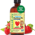 Liquid Cod Liver Oil for Kids - Purified Arctic Cod Liver Oil, Supports Healthy