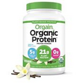 Orgain Organic Sweet Vanilla Bean Protein Powder - 2.03 lbs.