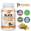 Black Seed Oil 1,000mg - 100% Pure Natural Cold Pressed Cumin Nigella Sativa