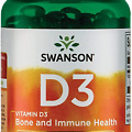 Vitamin D-3 5000 IU Bone Health Immune Support Healthy Muscle Function D3 Supple